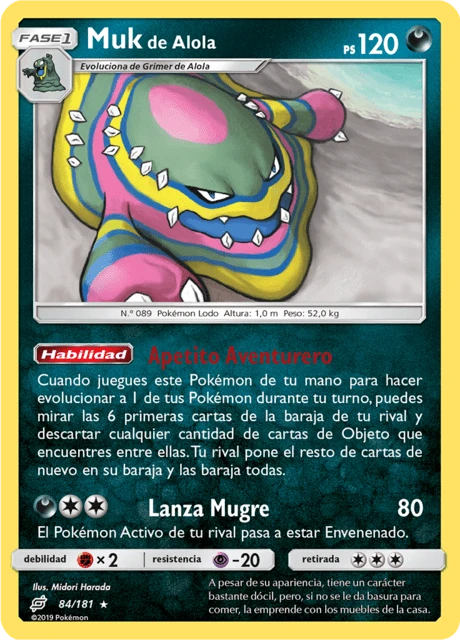 Muk de Alola – Reverse Holo
