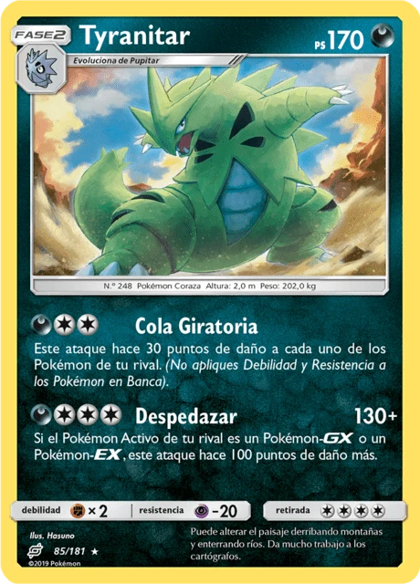 Tyranitar – Reverse Holo