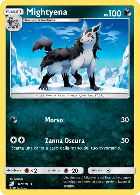Mightyena – Reverse Holo