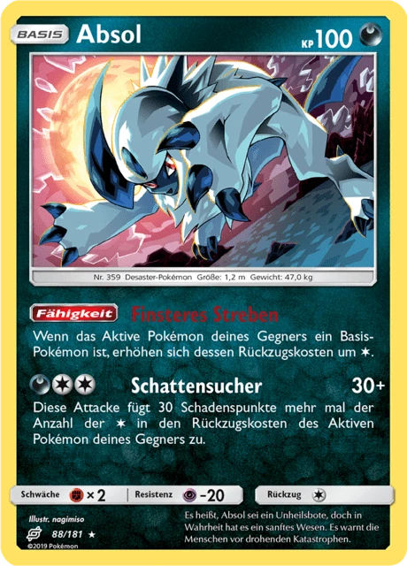 Absol – Reverse Holo