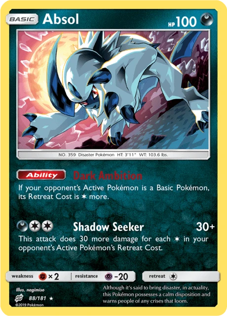 Absol – Reverse Holo