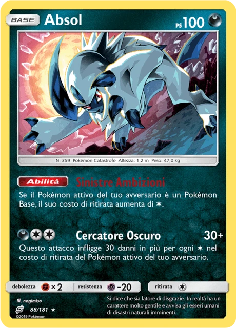 Absol – Reverse Holo