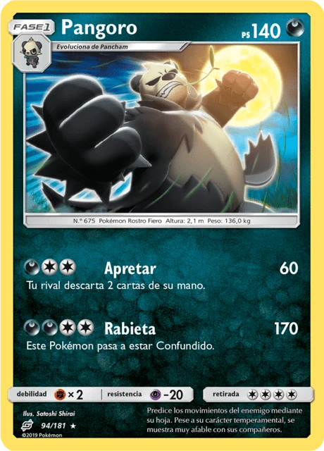 Pangoro – Normal
