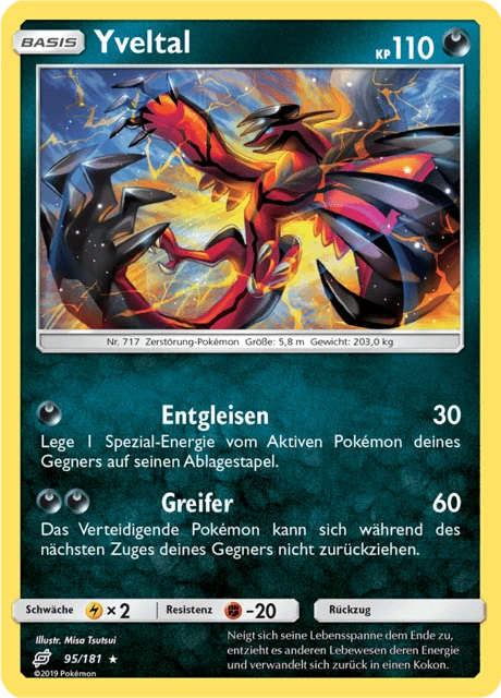 Yveltal – Reverse Holo
