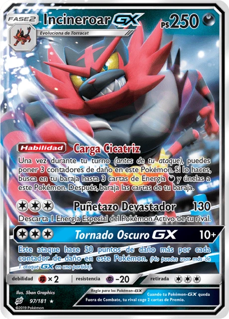 Incineroar-GX – Holo
