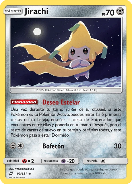 Jirachi – Reverse Holo