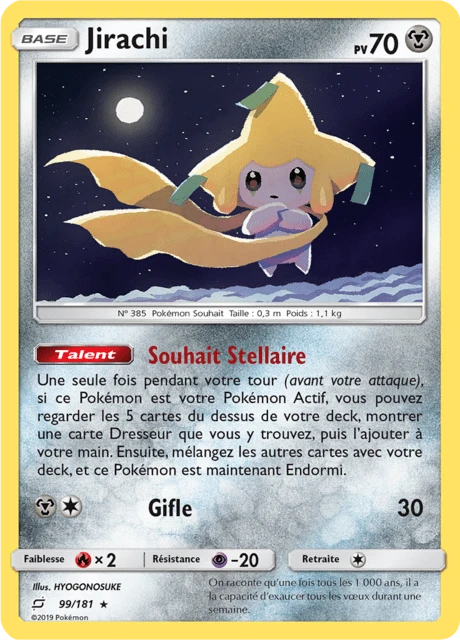 Jirachi – Reverse Holo