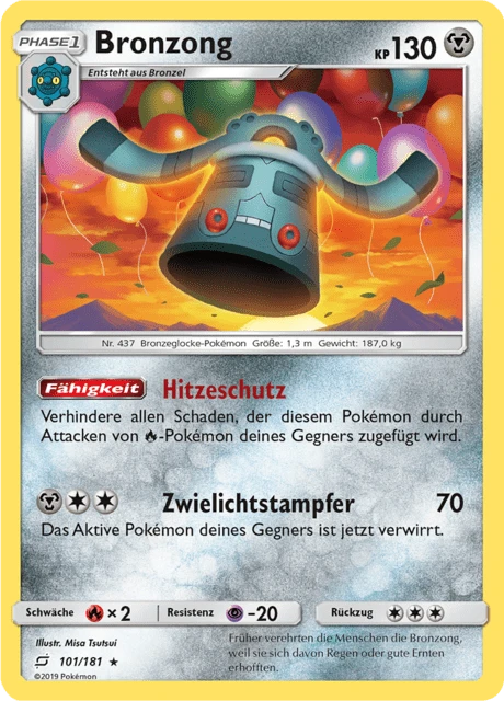 Bronzong – Reverse Holo