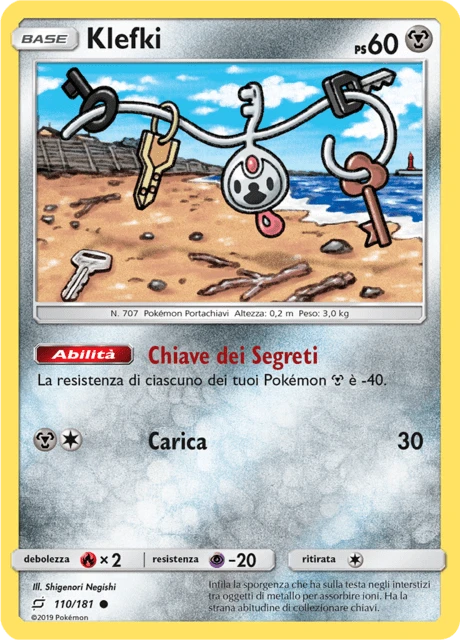 Klefki – Reverse Holo
