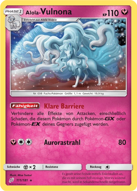 Alola-Vulnona – Reverse Holo