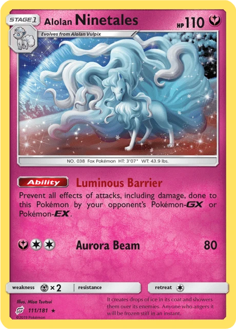 Alolan Ninetales – Reverse Holo
