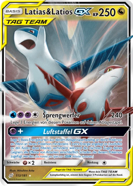 Latias & Latios-GX – Holo