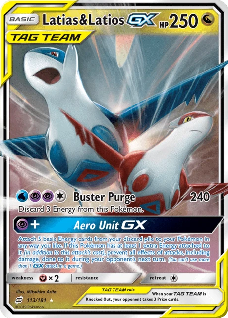 Latias & Latios GX – Holo