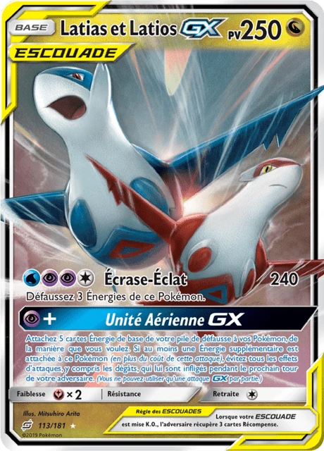 Latias et Latios-GX – Holo