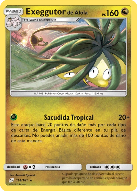 Exeggutor de Alola – Normal