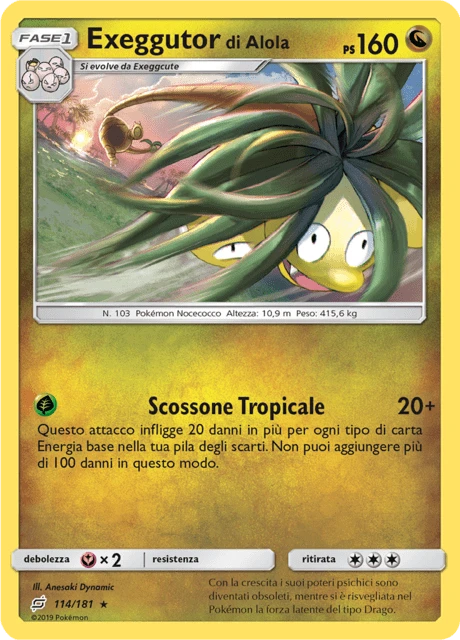 Exeggutor di Alola – Normal