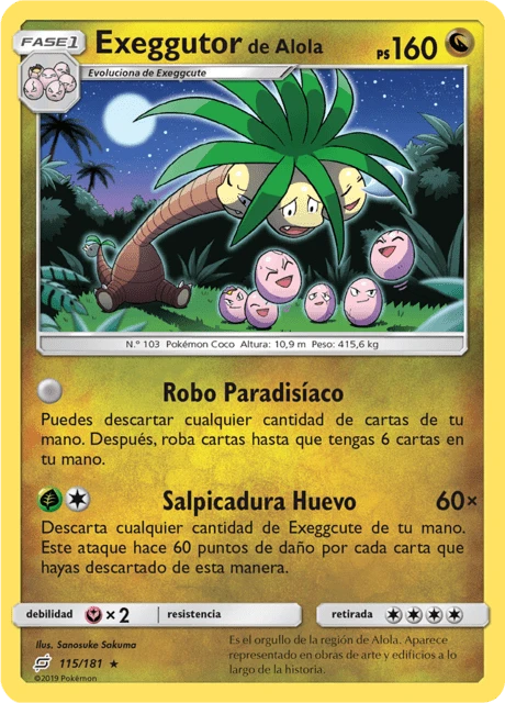 Exeggutor de Alola – Normal