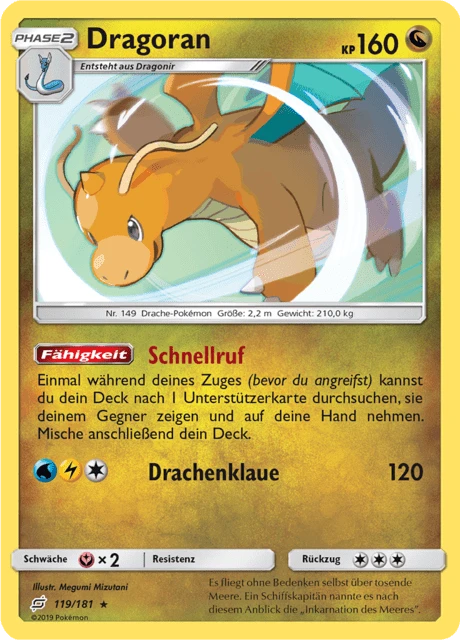 Dragoran – Reverse Holo
