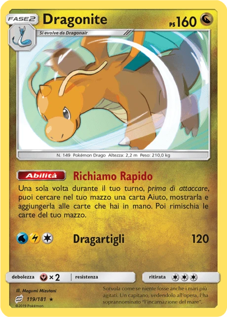 Dragonite – Reverse Holo
