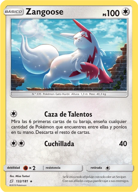 Zangoose – Reverse Holo