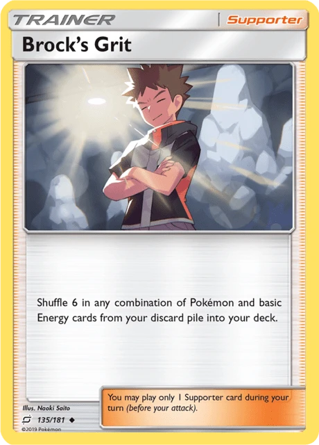 Brock’s Grit – Reverse Holo