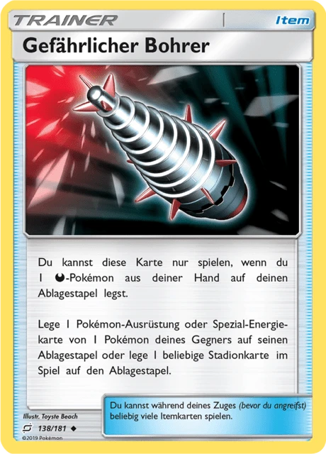 Gefährlicher Bohrer – Normal