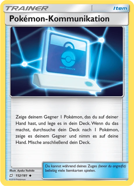 Pokémon-Kommunikation – Reverse Holo