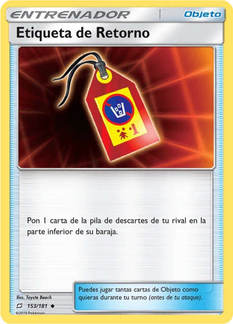 Etiqueta de Retorno – Normal