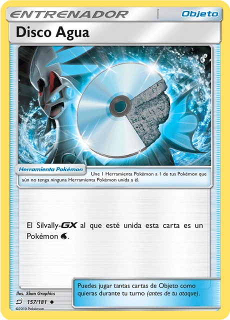 Disco Agua – Reverse Holo