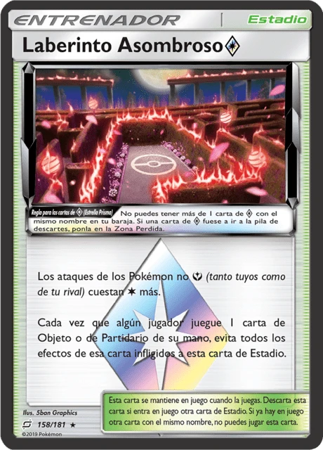 Laberinto Asombroso Estrella Prisma