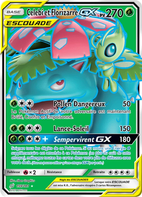 Celebi et Florizarre-GX