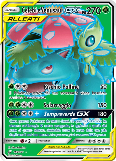 Celebi e Venusaur-GX