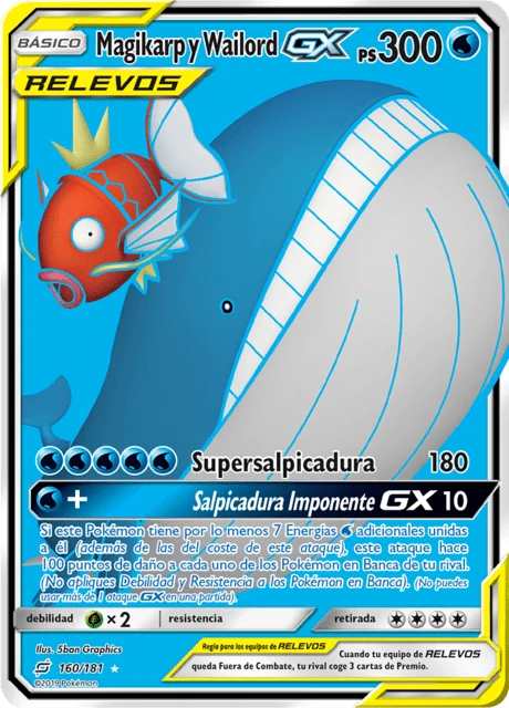 Magikarp y Wailord-GX – Holo
