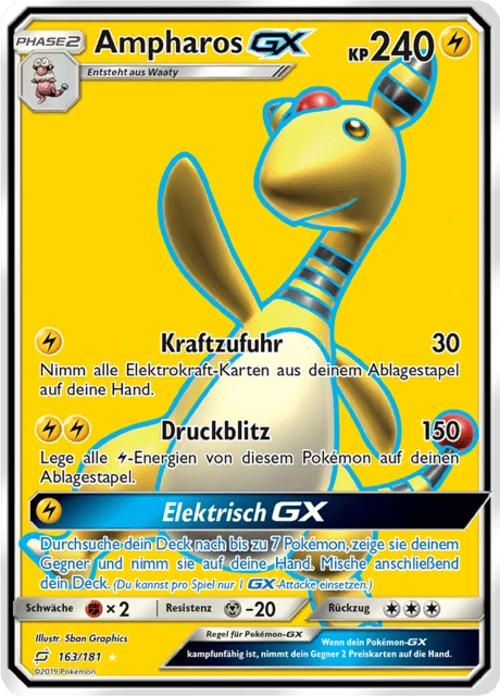 Ampharos-GX – Holo