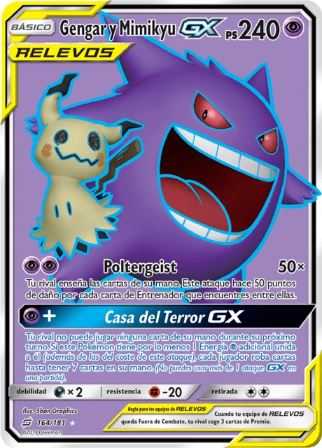 Gengar y Mimikyu-GX – Holo