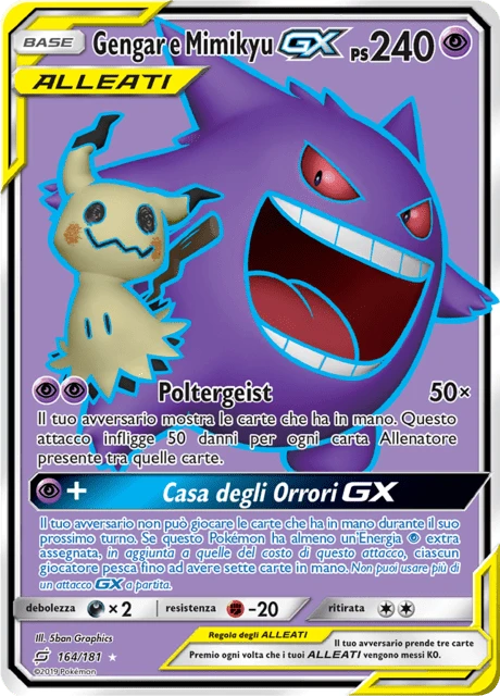 Gengar e Mimikyu-GX – Holo