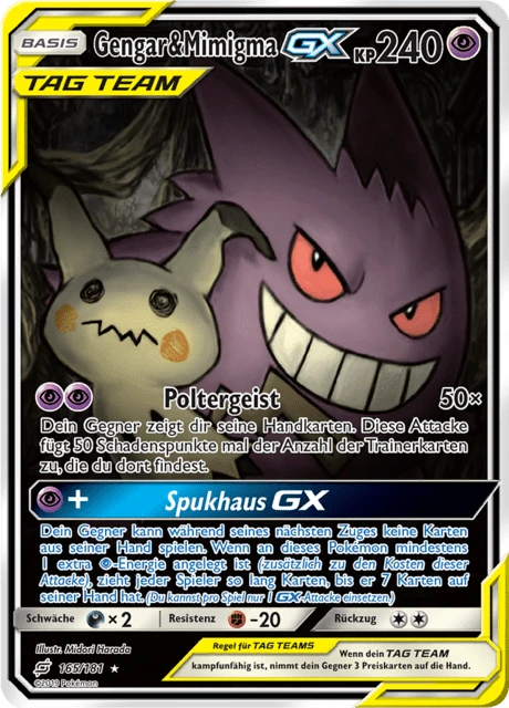 Gengar & Mimigma-GX – Holo