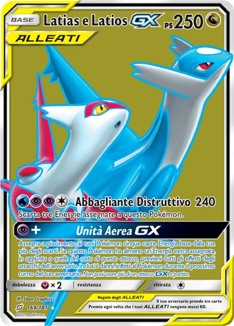 Latias e Latios-GX – Holo