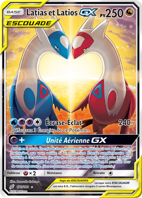Latias et Latios-GX – Holo