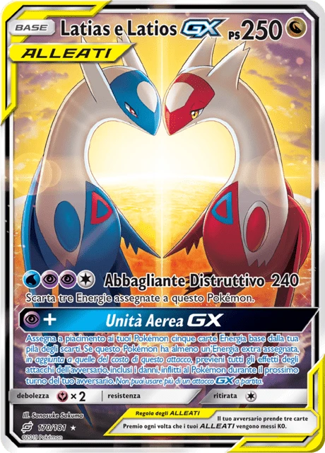 Latias e Latios-GX – Holo