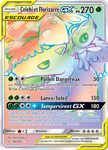 Celebi et Florizarre-GX
