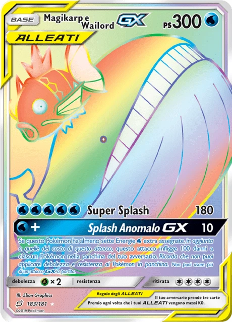 Magikarp e Wailord-GX – Holo
