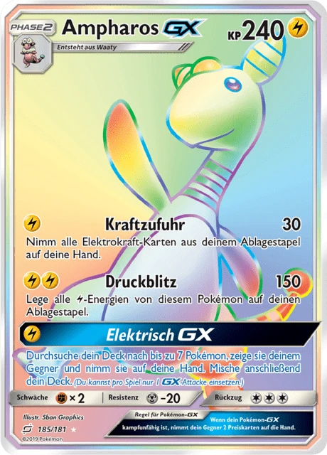 Ampharos-GX – Holo