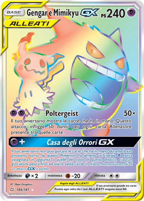 Gengar e Mimikyu-GX – Holo