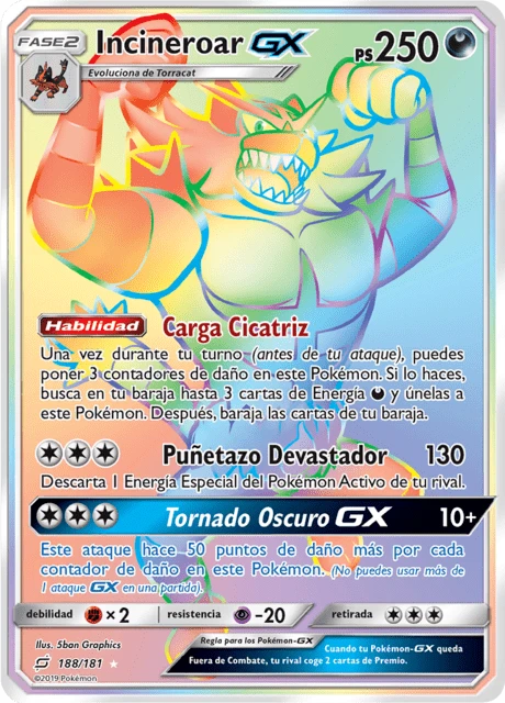 Incineroar-GX – Holo