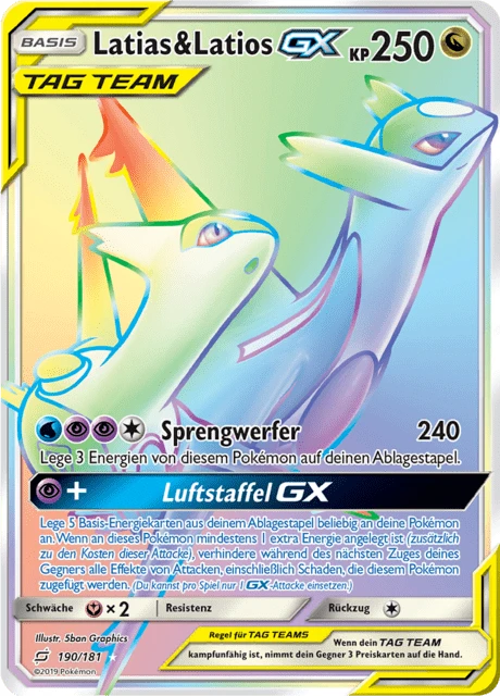 Latias & Latios-GX – Holo