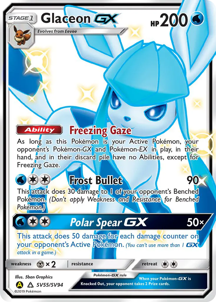 Glaceon-GX – Holo