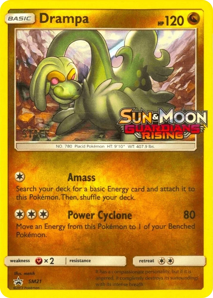 Drampa – Holo · Stamped