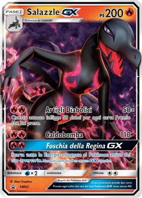 Salazzle-GX – Holo