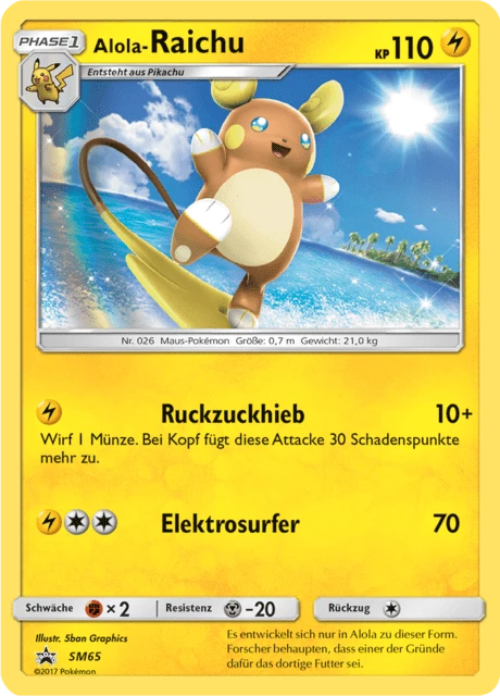 Alola-Raichu – Holo